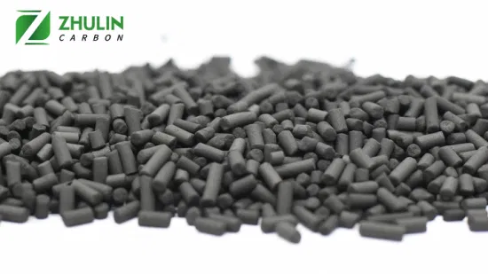 4mm 코코넛 석탄 특수 압출 펠렛 컬럼/KOH, Ki, Naoh, 구리, ASTM 표준을 함침시킨 석탄으로 만든 입상 활성탄